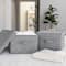 Household Essentials Fabric Storage Bin with Lid, 2ct.